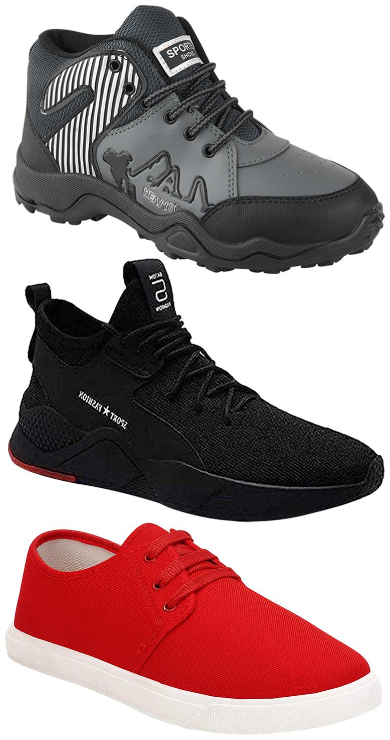 Birde Men Multicolor Mesh Canvas Casual Sports Sneakers Runnning Shoes for Men s Boy s - UK6 (Combo of 3)
Birde Men Multicolor Mesh Canvas Casual Sports Sneakers Runnning Shoes for Men s Boy s - UK6 (Combo of 3)
