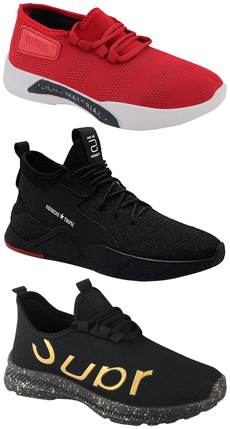 Birde Men Multicolor Mesh Canvas Casual Sports Sneakers Runnning Shoes for Men s Boy s - UK6 (Combo of 3)
Birde Men Multicolor Mesh Canvas Casual Sports Sneakers Runnning Shoes for Men s Boy s - UK6 (Combo of 3)