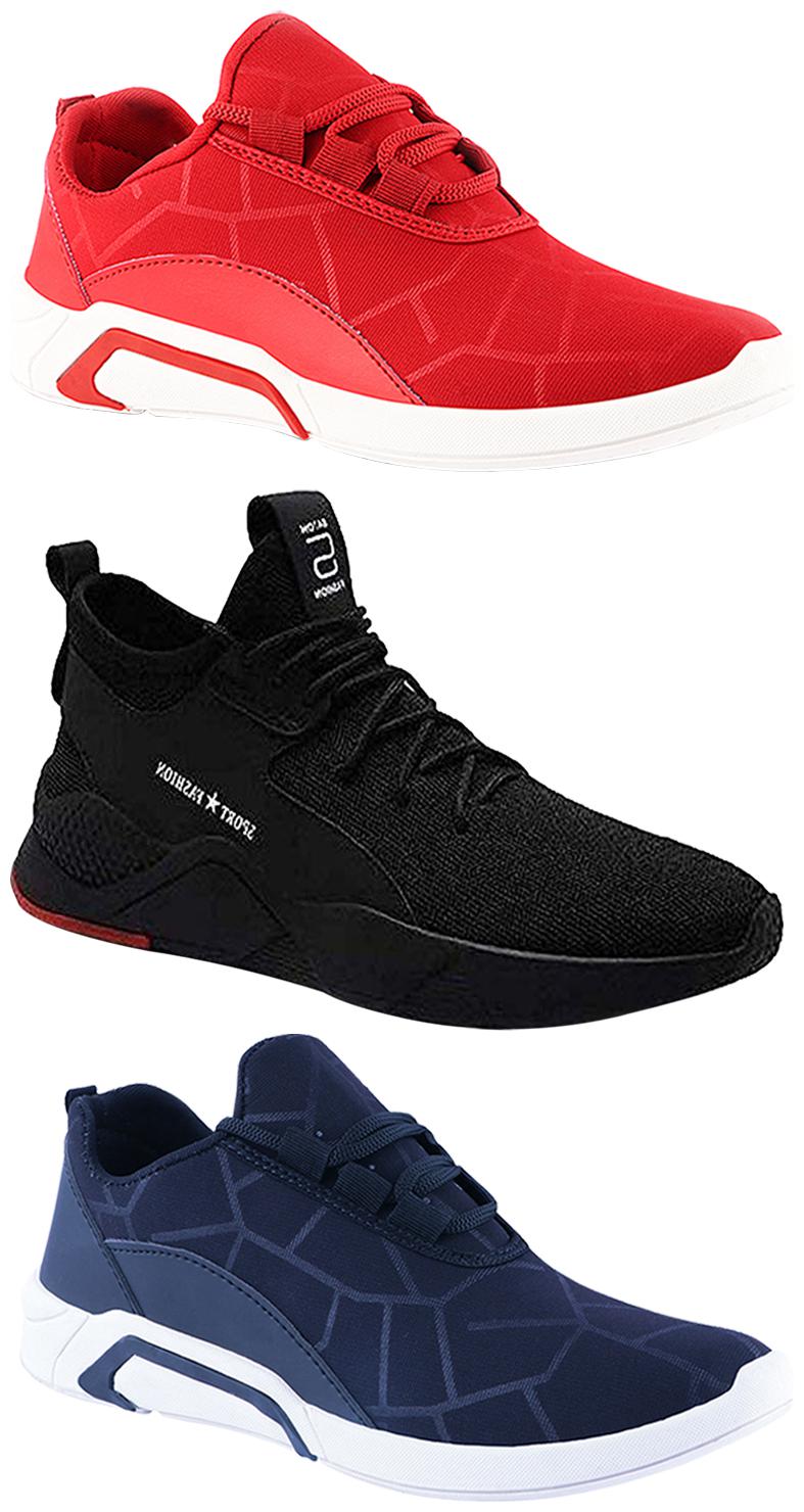 Birde Men Multicolor Mesh Canvas Casual Sports Sneakers Runnning Shoes for Men s Boy s - UK10 (Combo of 3)
Birde Men Multicolor Mesh Canvas Casual Sports Sneakers Runnning Shoes for Men s Boy s - UK10 (Combo of 3)