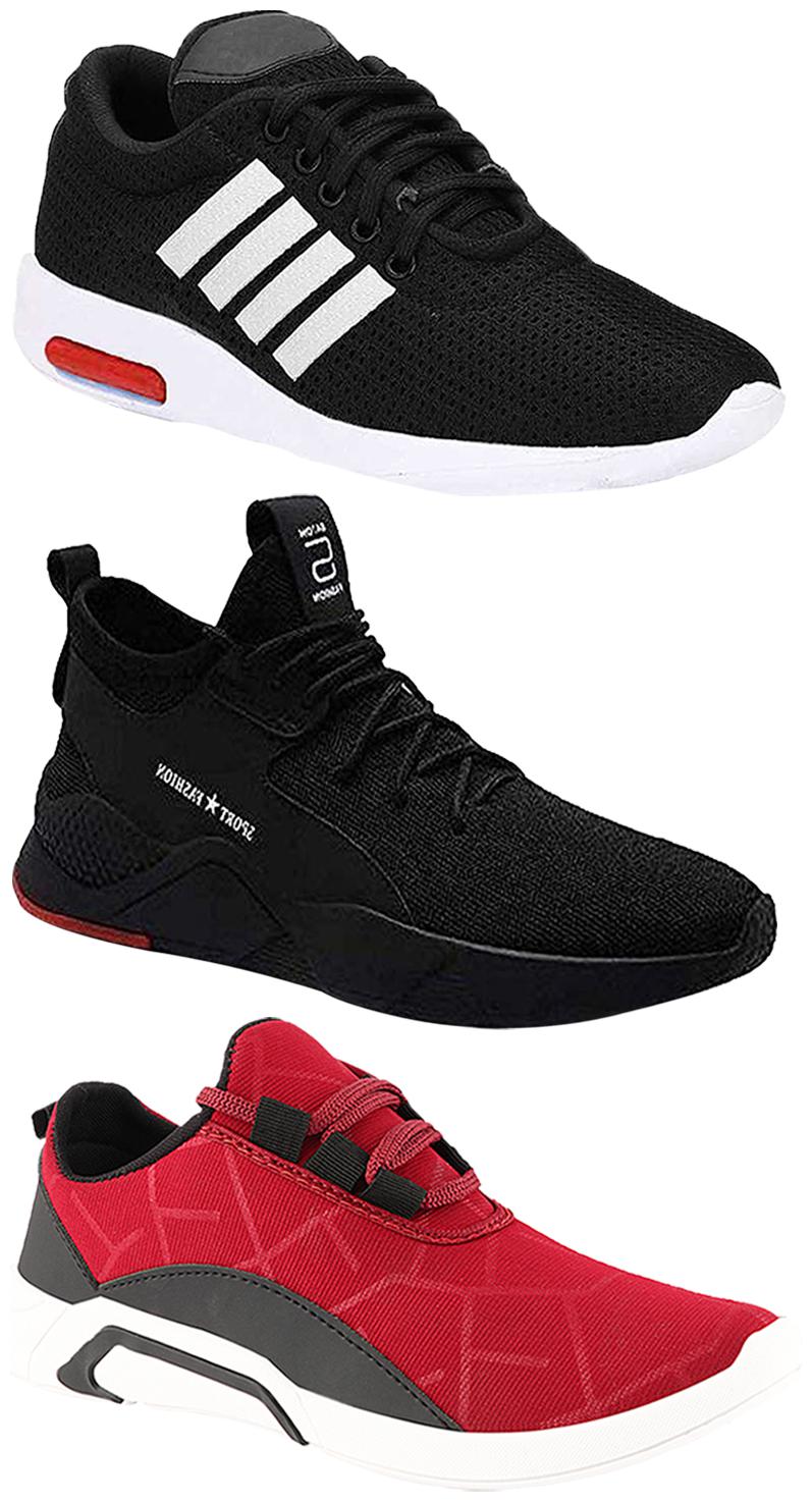 Birde Men Multicolor Mesh Canvas Casual Sports Sneakers Runnning Shoes for Men s Boy s - UK10 (Combo of 3)
Birde Men Multicolor Mesh Canvas Casual Sports Sneakers Runnning Shoes for Men s Boy s - UK10 (Combo of 3)