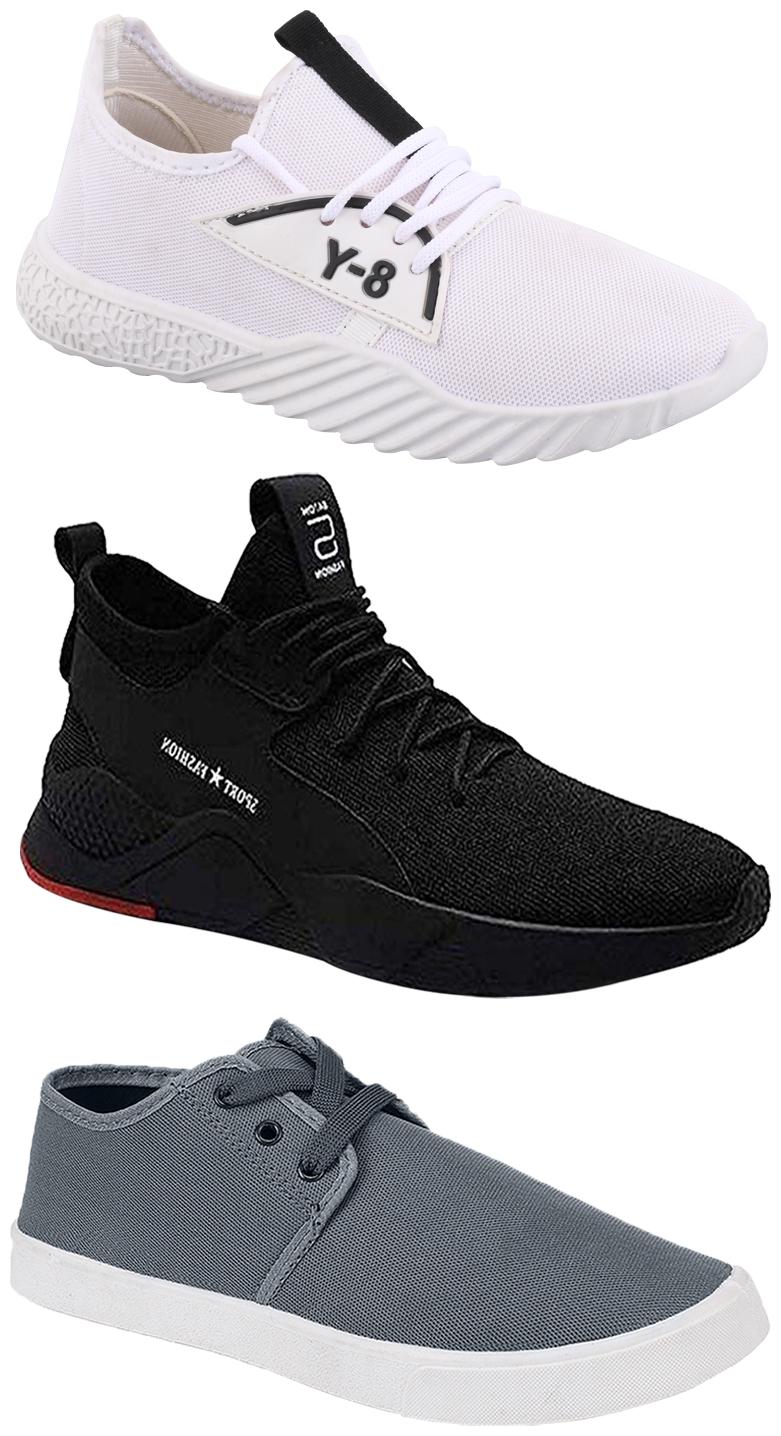 Birde Men Multicolor Mesh Canvas Casual Sports Sneakers Runnning Shoes for Men s Boy s - UK6 (Combo of 3)
Birde Men Multicolor Mesh Canvas Casual Sports Sneakers Runnning Shoes for Men s Boy s - UK6 (Combo of 3)