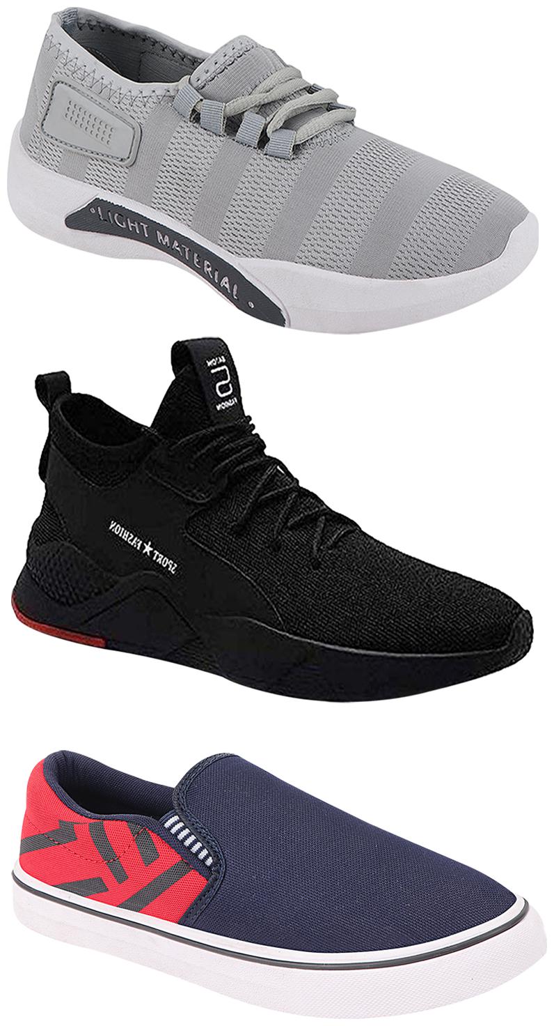 Birde Men Multicolor Mesh Canvas Casual Sports Sneakers Runnning Shoes for Men s Boy s - UK9 (Combo of 3)
Birde Men Multicolor Mesh Canvas Casual Sports Sneakers Runnning Shoes for Men s Boy s - UK9 (Combo of 3)