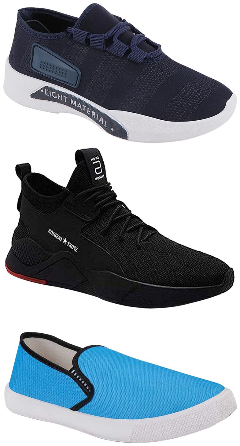 Birde Men Multicolor Mesh Canvas Casual Sports Sneakers Runnning Shoes for Men s Boy s - UK8 (Combo of 3)
Birde Men Multicolor Mesh Canvas Casual Sports Sneakers Runnning Shoes for Men s Boy s - UK8 (Combo of 3)