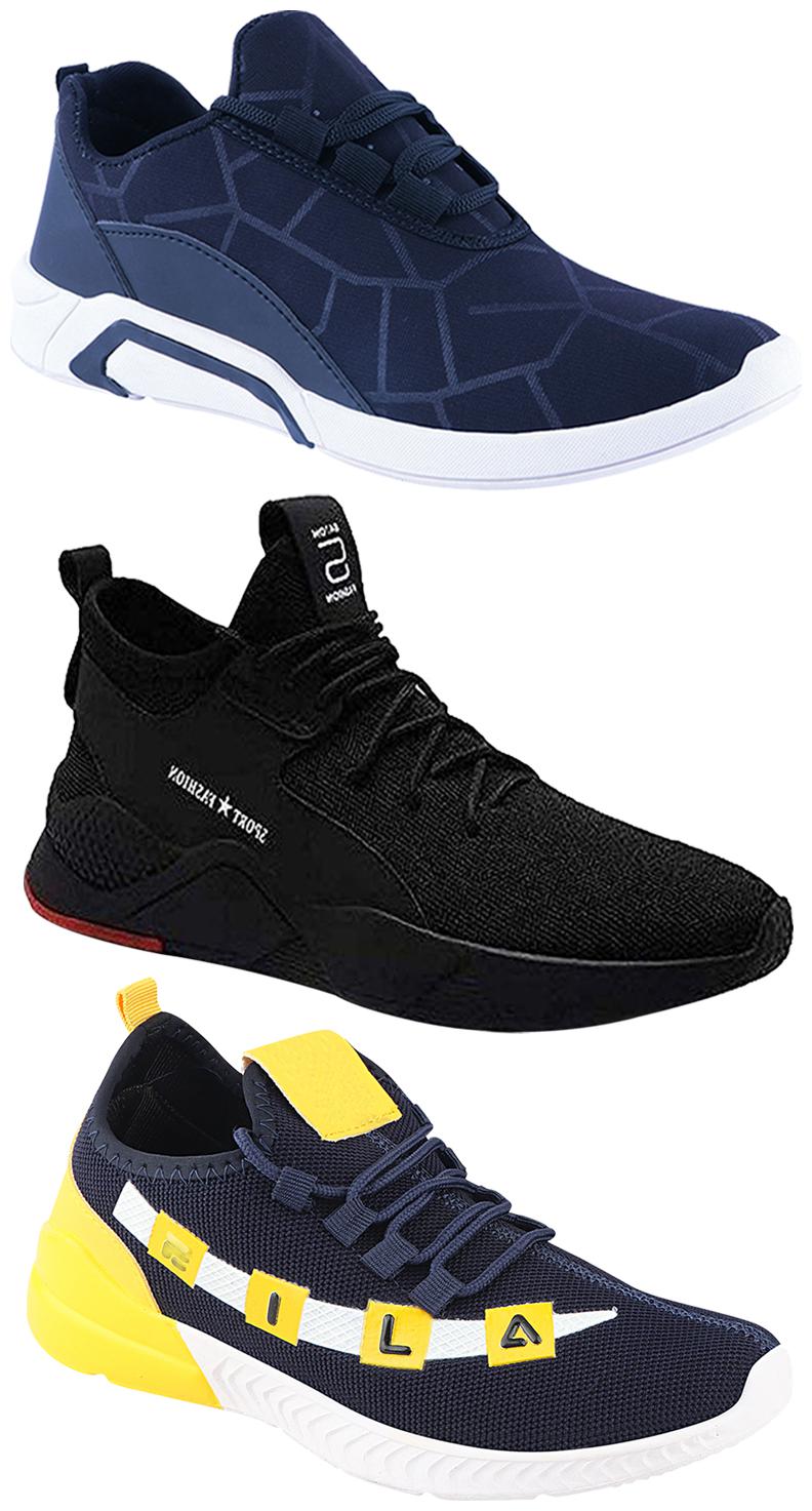 Birde Men Multicolor Mesh Canvas Casual Sports Sneakers Runnning Shoes for Men s Boy s - UK10 (Combo of 3)
Birde Men Multicolor Mesh Canvas Casual Sports Sneakers Runnning Shoes for Men s Boy s - UK10 (Combo of 3)