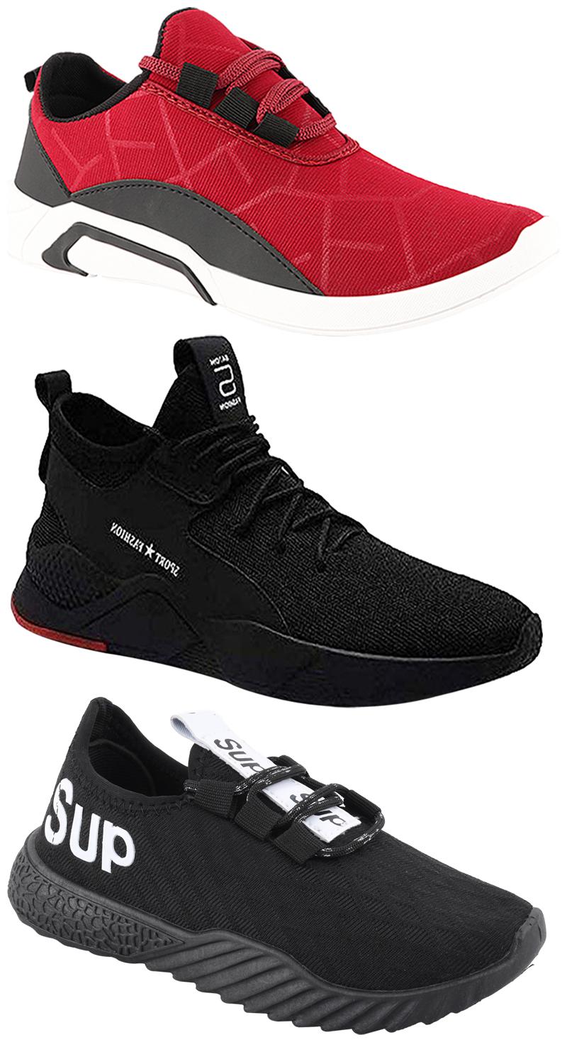 Birde Men Multicolor Mesh Canvas Casual Sports Sneakers Runnning Shoes for Men s Boy s - UK7 (Combo of 3)
Birde Men Multicolor Mesh Canvas Casual Sports Sneakers Runnning Shoes for Men s Boy s - UK7 (Combo of 3)