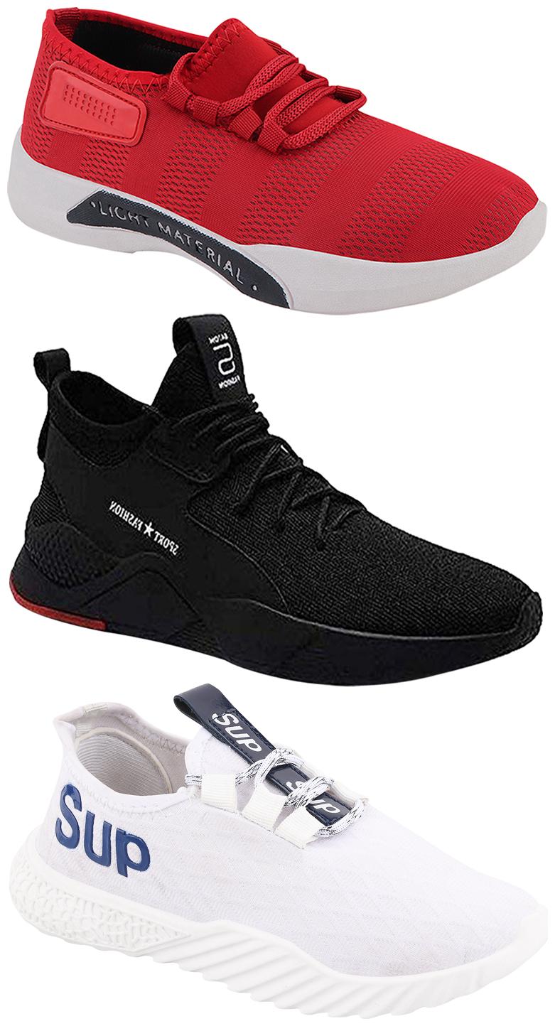Birde Men Multicolor Mesh Canvas Casual Sports Sneakers Runnning Shoes for Men s Boy s - UK10 (Combo of 3)
Birde Men Multicolor Mesh Canvas Casual Sports Sneakers Runnning Shoes for Men s Boy s - UK10 (Combo of 3)