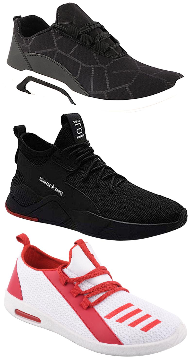 Birde Men Multicolor Mesh Canvas Casual Sports Sneakers Runnning Shoes for Men s Boy s - UK10 (Combo of 3)
Birde Men Multicolor Mesh Canvas Casual Sports Sneakers Runnning Shoes for Men s Boy s - UK10 (Combo of 3)