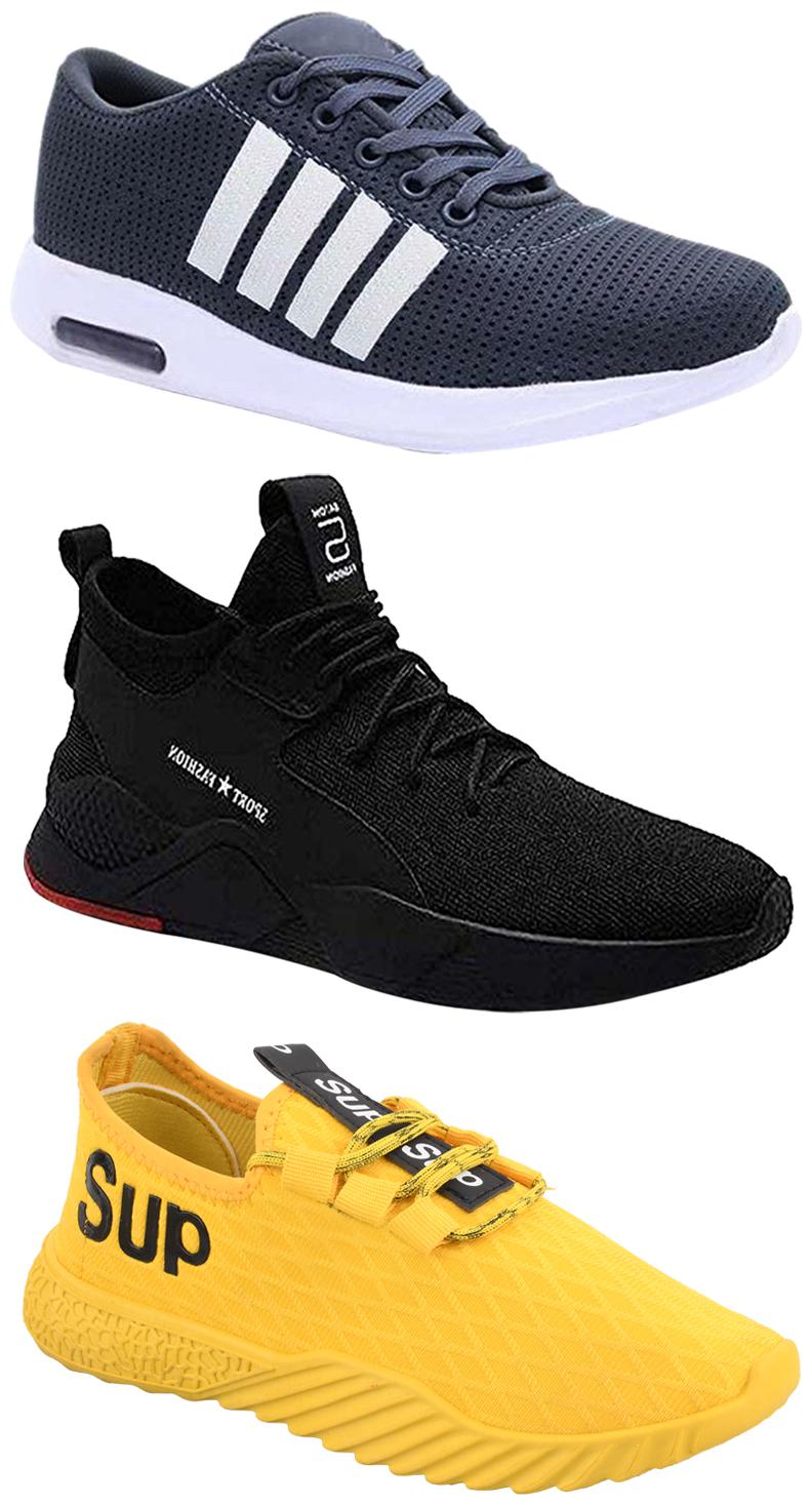 Birde Men Multicolor Mesh Canvas Casual Sports Sneakers Runnning Shoes for Men s Boy s - UK8 (Combo of 3)
Birde Men Multicolor Mesh Canvas Casual Sports Sneakers Runnning Shoes for Men s Boy s - UK8 (Combo of 3)