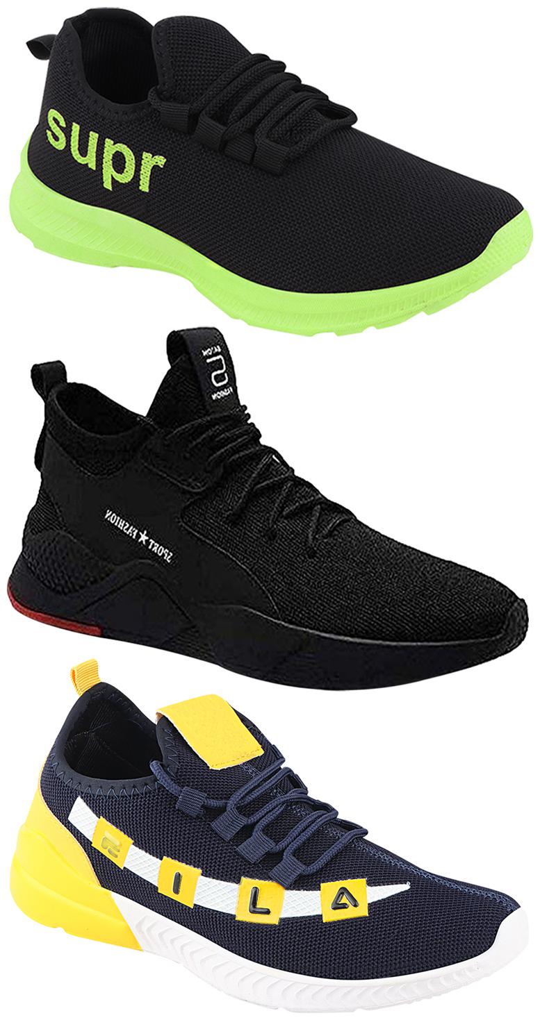 Birde Men Multicolor Mesh Canvas Casual Sports Sneakers Runnning Shoes for Men s Boy s - UK6 (Combo of 3)
Birde Men Multicolor Mesh Canvas Casual Sports Sneakers Runnning Shoes for Men s Boy s - UK6 (Combo of 3)