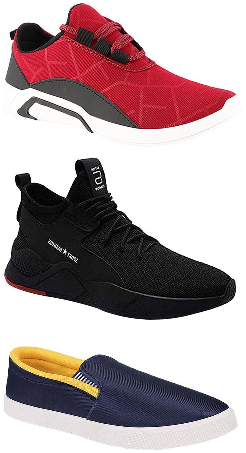 Birde Men Multicolor Mesh Canvas Casual Sports Sneakers Runnning Shoes for Men s Boy s - UK9 (Combo of 3)
Birde Men Multicolor Mesh Canvas Casual Sports Sneakers Runnning Shoes for Men s Boy s - UK9 (Combo of 3)