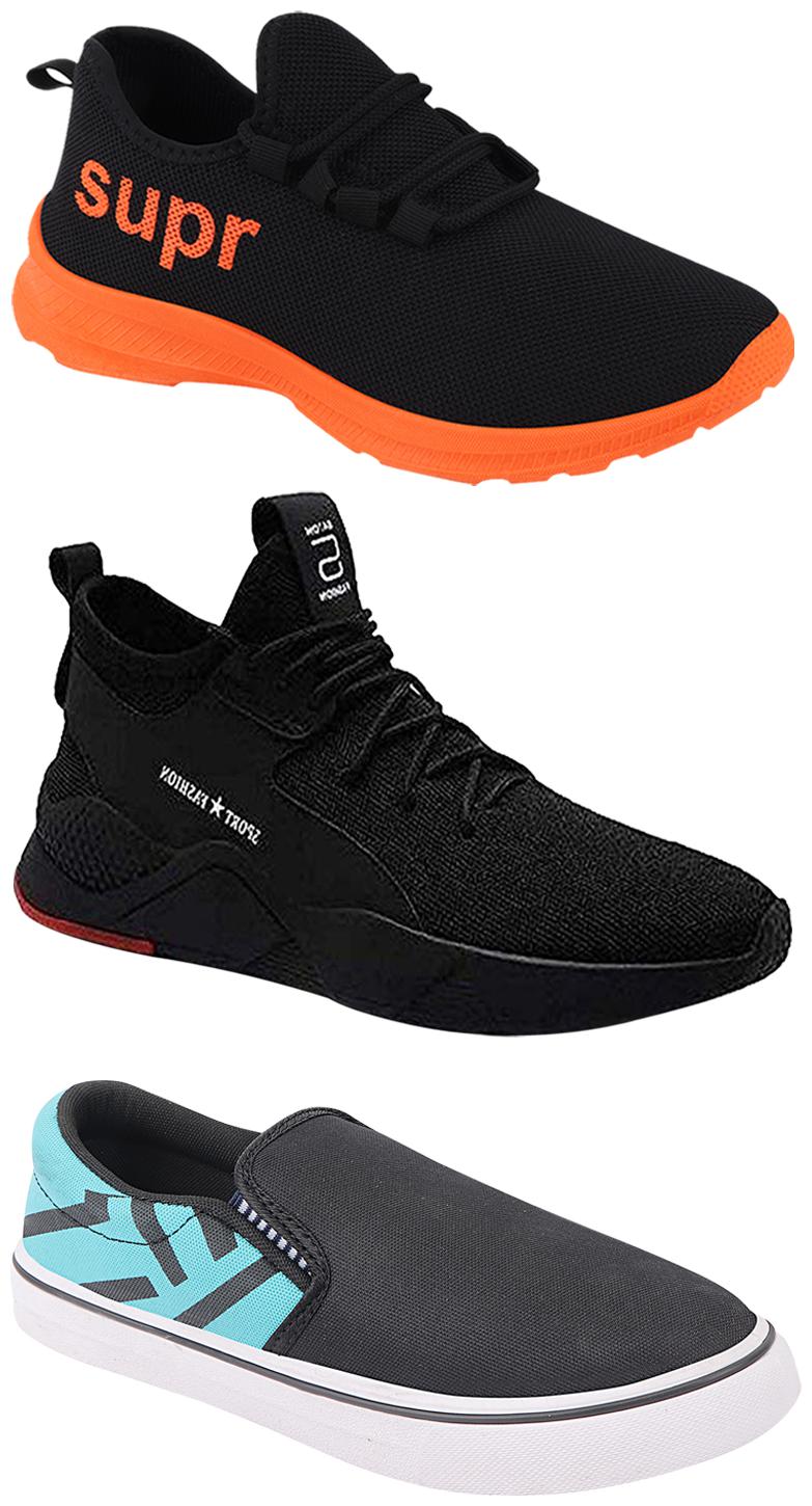Birde Men Multicolor Mesh Canvas Casual Sports Sneakers Runnning Shoes for Men s Boy s - UK10 (Combo of 3)
Birde Men Multicolor Mesh Canvas Casual Sports Sneakers Runnning Shoes for Men s Boy s - UK10 (Combo of 3)