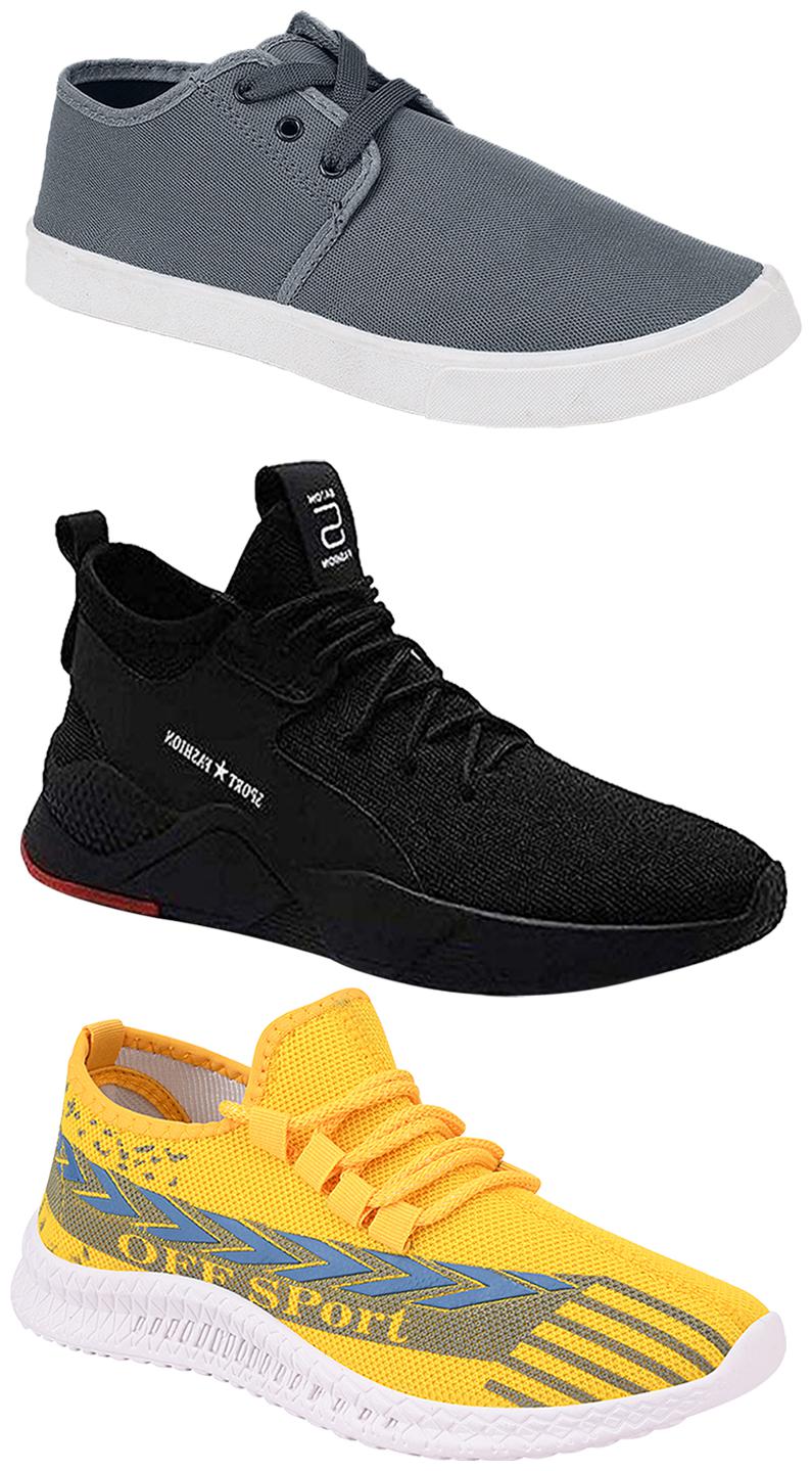 Birde Men Multicolor Mesh Canvas Casual Sports Sneakers Runnning Shoes for Men s Boy s - UK9 (Combo of 3)
Birde Men Multicolor Mesh Canvas Casual Sports Sneakers Runnning Shoes for Men s Boy s - UK9 (Combo of 3)