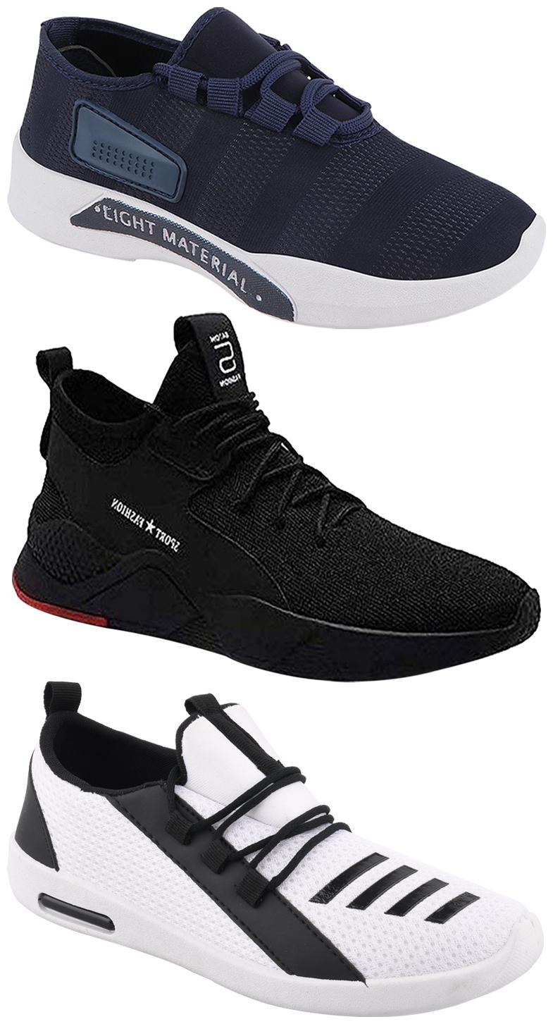 Birde Men Multicolor Mesh Canvas Casual Sports Sneakers Runnning Shoes for Men s Boy s - UK8 (Combo of 3)
Birde Men Multicolor Mesh Canvas Casual Sports Sneakers Runnning Shoes for Men s Boy s - UK8 (Combo of 3)