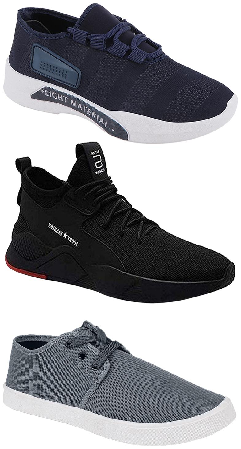 Birde Men Multicolor Mesh Canvas Casual Sports Sneakers Runnning Shoes for Men s Boy s - UK9 (Combo of 3)
Birde Men Multicolor Mesh Canvas Casual Sports Sneakers Runnning Shoes for Men s Boy s - UK9 (Combo of 3)