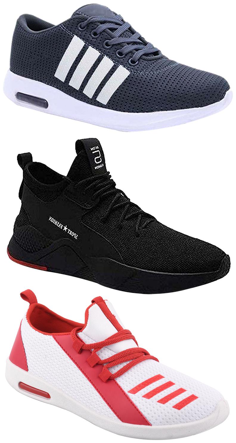 Birde Men Multicolor Mesh Canvas Casual Sports Sneakers Runnning Shoes for Men s Boy s - UK10 (Combo of 3)
Birde Men Multicolor Mesh Canvas Casual Sports Sneakers Runnning Shoes for Men s Boy s - UK10 (Combo of 3)