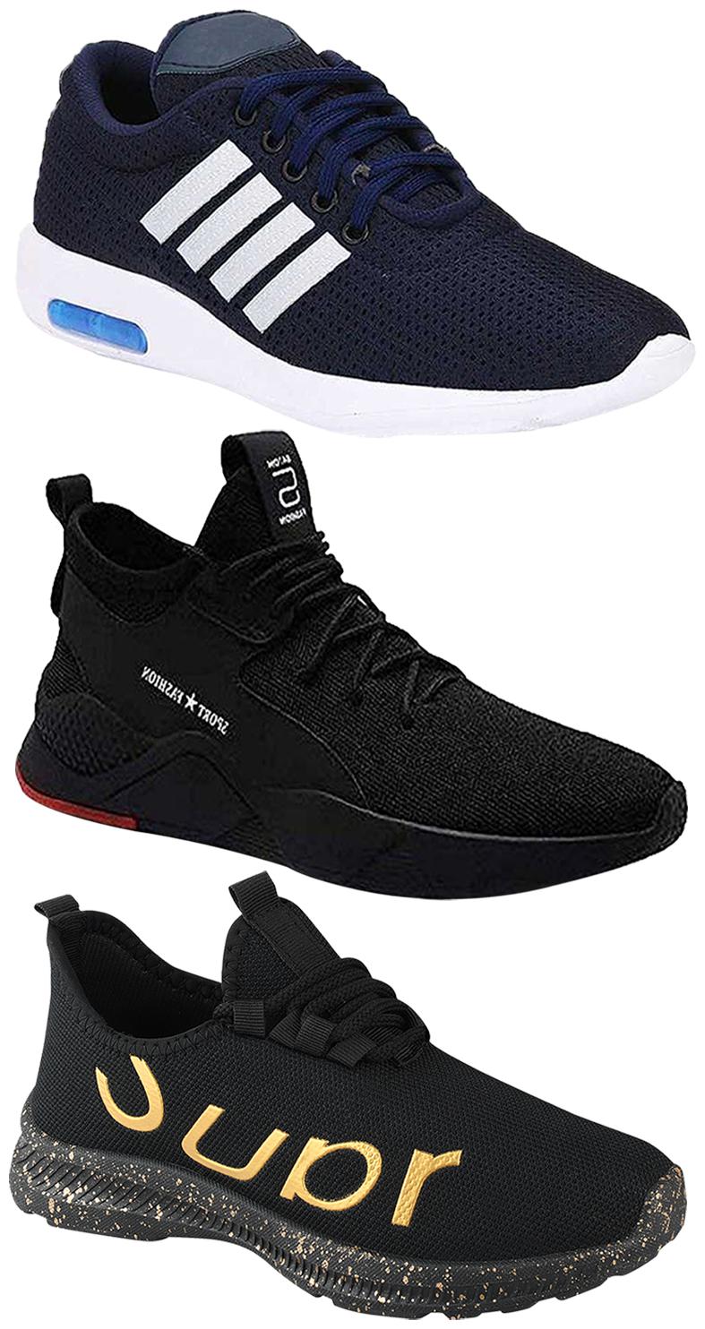 Birde Men Multicolor Mesh Canvas Casual Sports Sneakers Runnning Shoes for Men s Boy s - UK10 (Combo of 3)
Birde Men Multicolor Mesh Canvas Casual Sports Sneakers Runnning Shoes for Men s Boy s - UK10 (Combo of 3)