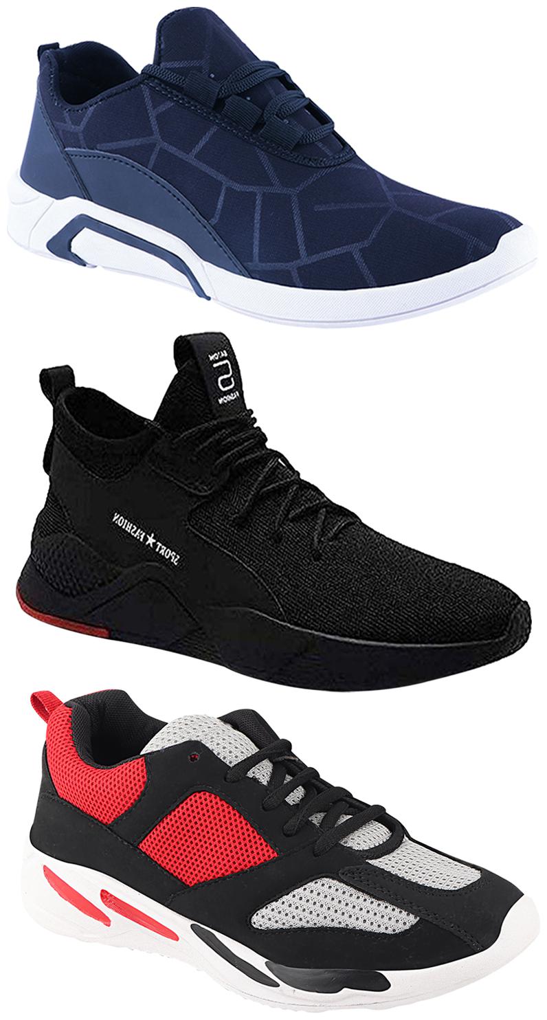Birde Men Multicolor Mesh Canvas Casual Sports Sneakers Runnning Shoes for Men s Boy s - UK10 (Combo of 3)
Birde Men Multicolor Mesh Canvas Casual Sports Sneakers Runnning Shoes for Men s Boy s - UK10 (Combo of 3)