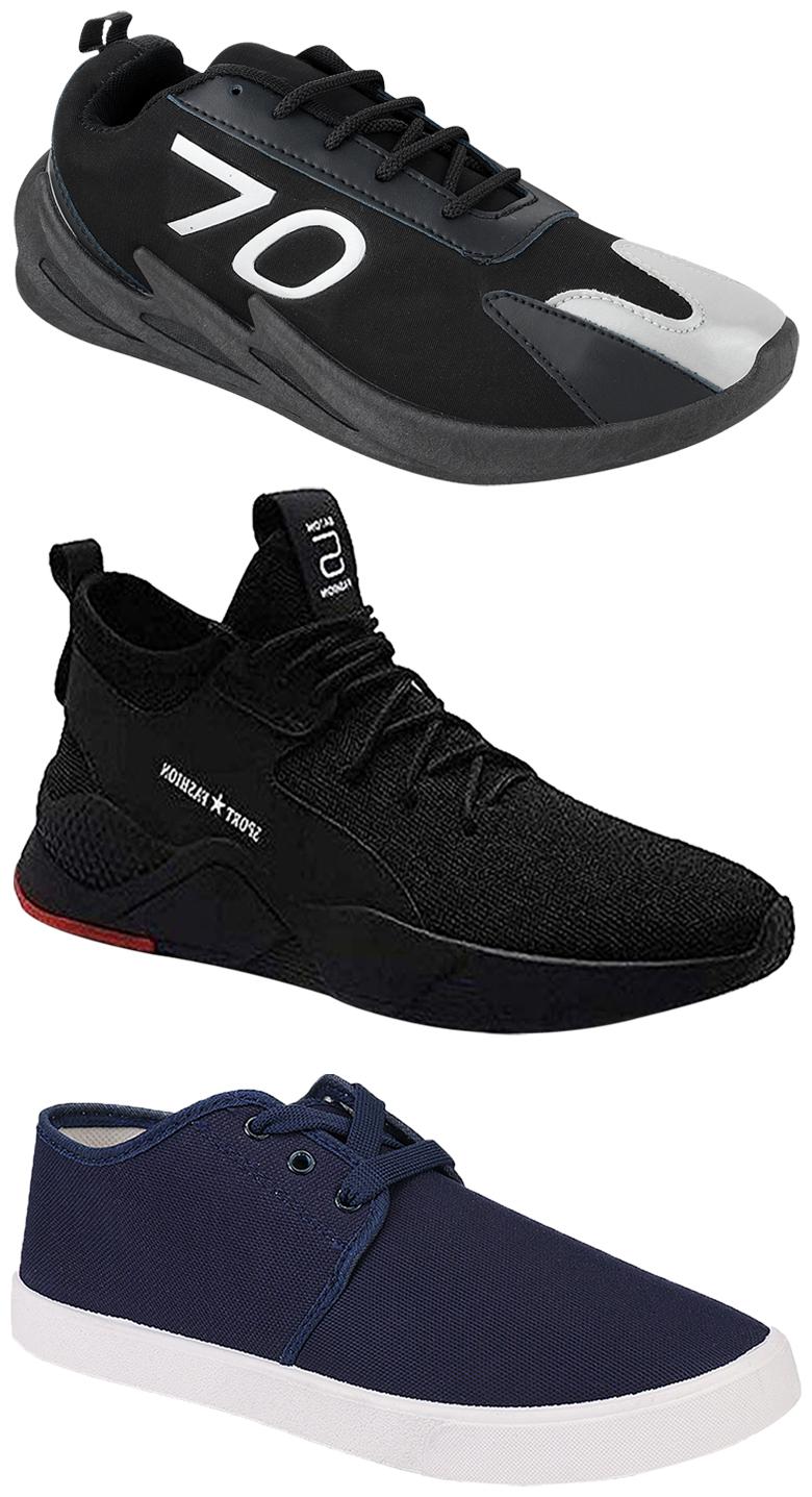 Birde Men Multicolor Mesh Canvas Casual Sports Sneakers Runnning Shoes for Men s Boy s - UK10 (Combo of 3)
Birde Men Multicolor Mesh Canvas Casual Sports Sneakers Runnning Shoes for Men s Boy s - UK10 (Combo of 3)
