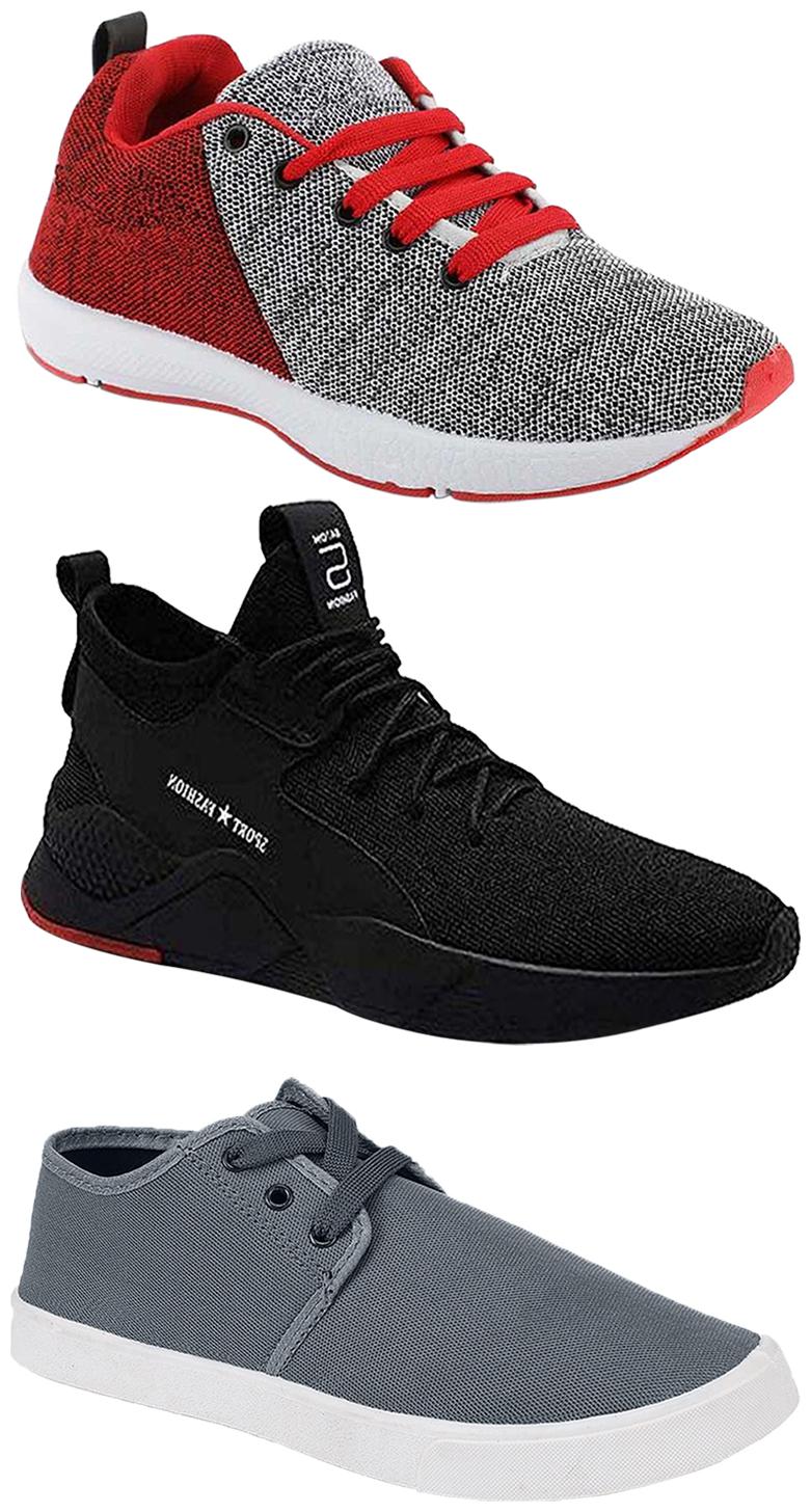 Birde Men Multicolor Mesh Canvas Casual Sports Sneakers Runnning Shoes for Men s Boy s - UK9 (Combo of 3)
Birde Men Multicolor Mesh Canvas Casual Sports Sneakers Runnning Shoes for Men s Boy s - UK9 (Combo of 3)