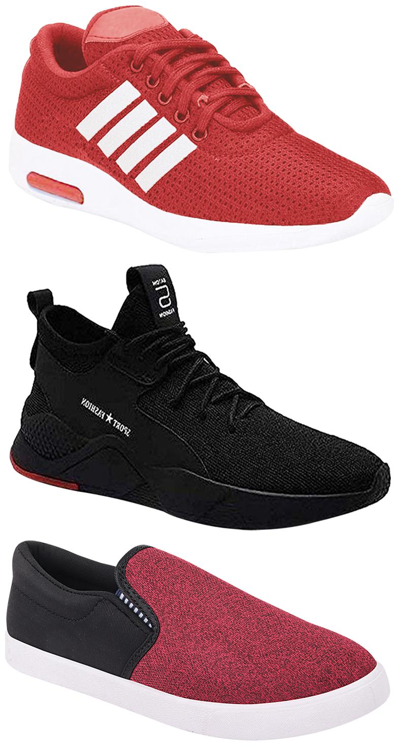 Birde Men Multicolor Mesh Canvas Casual Sports Sneakers Runnning Shoes for Men s Boy s - UK9 (Combo of 3)
Birde Men Multicolor Mesh Canvas Casual Sports Sneakers Runnning Shoes for Men s Boy s - UK9 (Combo of 3)