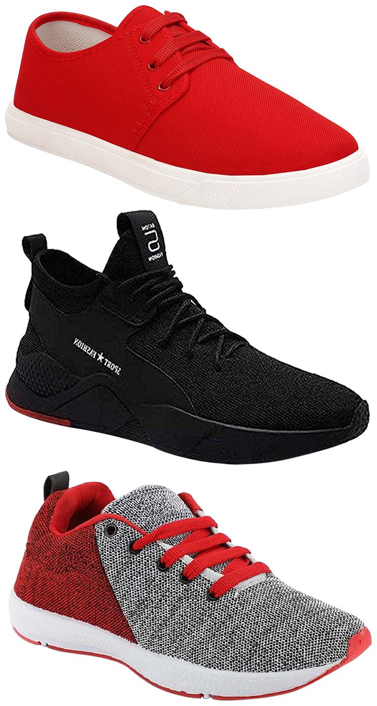 Birde Men Multicolor Mesh Canvas Casual Sports Sneakers Runnning Shoes for Men s Boy s - UK10 (Combo of 3)
Birde Men Multicolor Mesh Canvas Casual Sports Sneakers Runnning Shoes for Men s Boy s - UK10 (Combo of 3)