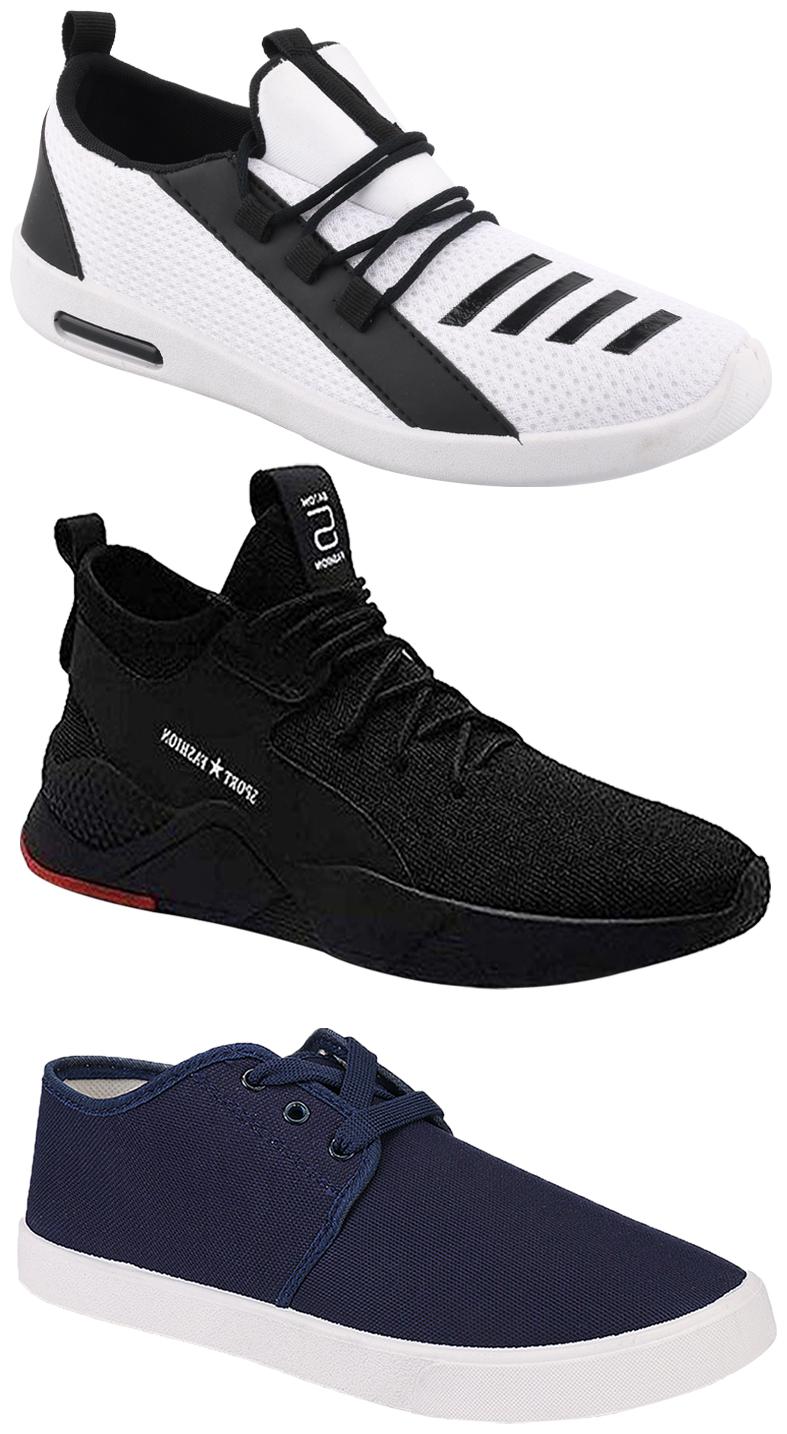 Birde Men Multicolor Mesh Canvas Casual Sports Sneakers Runnning Shoes for Men s Boy s - UK8 (Combo of 3)
Birde Men Multicolor Mesh Canvas Casual Sports Sneakers Runnning Shoes for Men s Boy s - UK8 (Combo of 3)