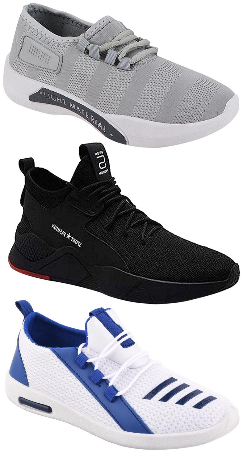 Birde Men Multicolor Mesh Canvas Casual Sports Sneakers Runnning Shoes for Men s Boy s - UK9 (Combo of 3)
Birde Men Multicolor Mesh Canvas Casual Sports Sneakers Runnning Shoes for Men s Boy s - UK9 (Combo of 3)