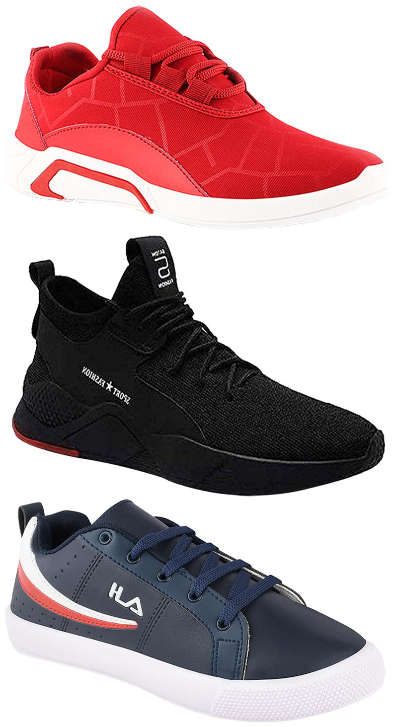 Birde Men Multicolor Mesh Canvas Casual Sports Sneakers Runnning Shoes for Men s Boy s - UK6 (Combo of 3)
Birde Men Multicolor Mesh Canvas Casual Sports Sneakers Runnning Shoes for Men s Boy s - UK6 (Combo of 3)