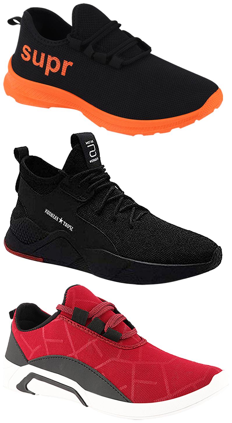 Birde Men Multicolor Mesh Canvas Casual Sports Sneakers Runnning Shoes for Men s Boy s - UK8 (Combo of 3)
Birde Men Multicolor Mesh Canvas Casual Sports Sneakers Runnning Shoes for Men s Boy s - UK8 (Combo of 3)