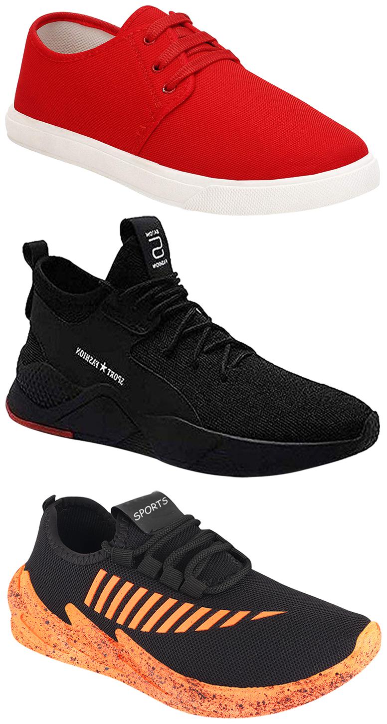 Birde Men Multicolor Mesh Canvas Casual Sports Sneakers Runnning Shoes for Men s Boy s - UK10 (Combo of 3)
Birde Men Multicolor Mesh Canvas Casual Sports Sneakers Runnning Shoes for Men s Boy s - UK10 (Combo of 3)