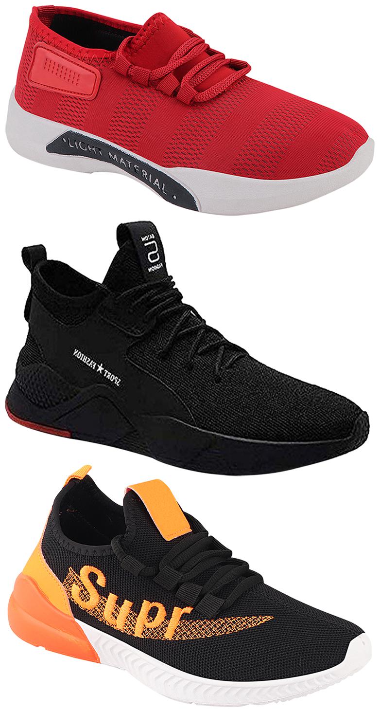 Birde Men Multicolor Mesh Canvas Casual Sports Sneakers Runnning Shoes for Men s Boy s - UK6 (Combo of 3)
Birde Men Multicolor Mesh Canvas Casual Sports Sneakers Runnning Shoes for Men s Boy s - UK6 (Combo of 3)