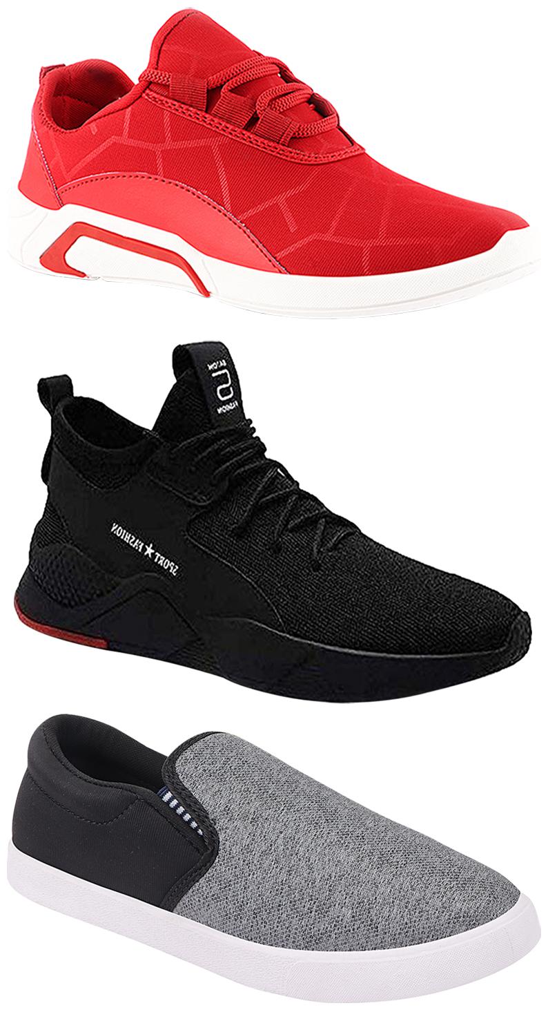 Birde Men Multicolor Mesh Canvas Casual Sports Sneakers Runnning Shoes for Men s Boy s - UK7 (Combo of 3)
Birde Men Multicolor Mesh Canvas Casual Sports Sneakers Runnning Shoes for Men s Boy s - UK7 (Combo of 3)