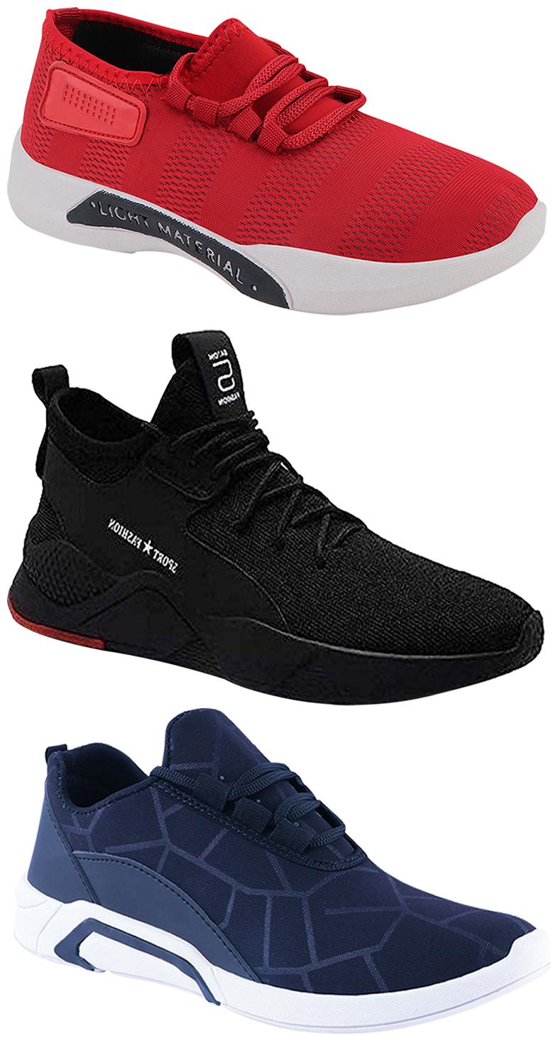 Birde Men Multicolor Mesh Canvas Casual Sports Sneakers Runnning Shoes for Men s Boy s - UK7 (Combo of 3)
Birde Men Multicolor Mesh Canvas Casual Sports Sneakers Runnning Shoes for Men s Boy s - UK7 (Combo of 3)