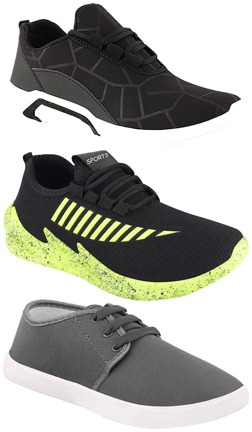 Birde Men Multi-Color Casual Shoes - CASUAL SPORTS SNEAKERS RUNNNING SHOES - BRD-300-BLK-1079-324-PGRN
Birde Men Multi-Color Casual Shoes - CASUAL SPORTS SNEAKERS RUNNNING SHOES - BRD-300-BLK-1079-324-PGRN