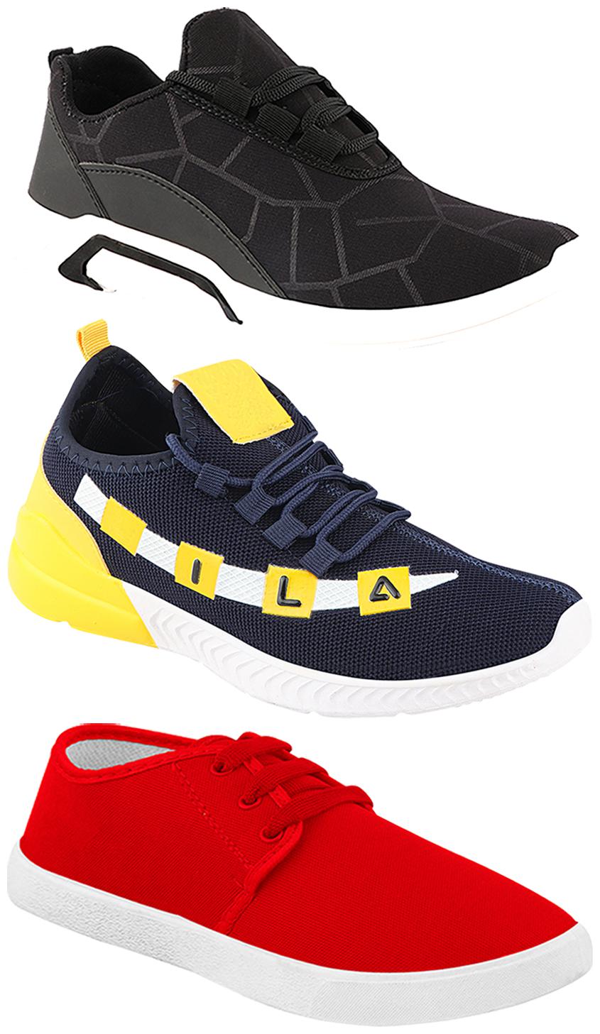 Birde Men Multi-Color Casual Shoes - CASUAL SPORTS SNEAKERS RUNNNING SHOES - BRD-300-BLK-1077-330
Birde Men Multi-Color Casual Shoes - CASUAL SPORTS SNEAKERS RUNNNING SHOES - BRD-300-BLK-1077-330