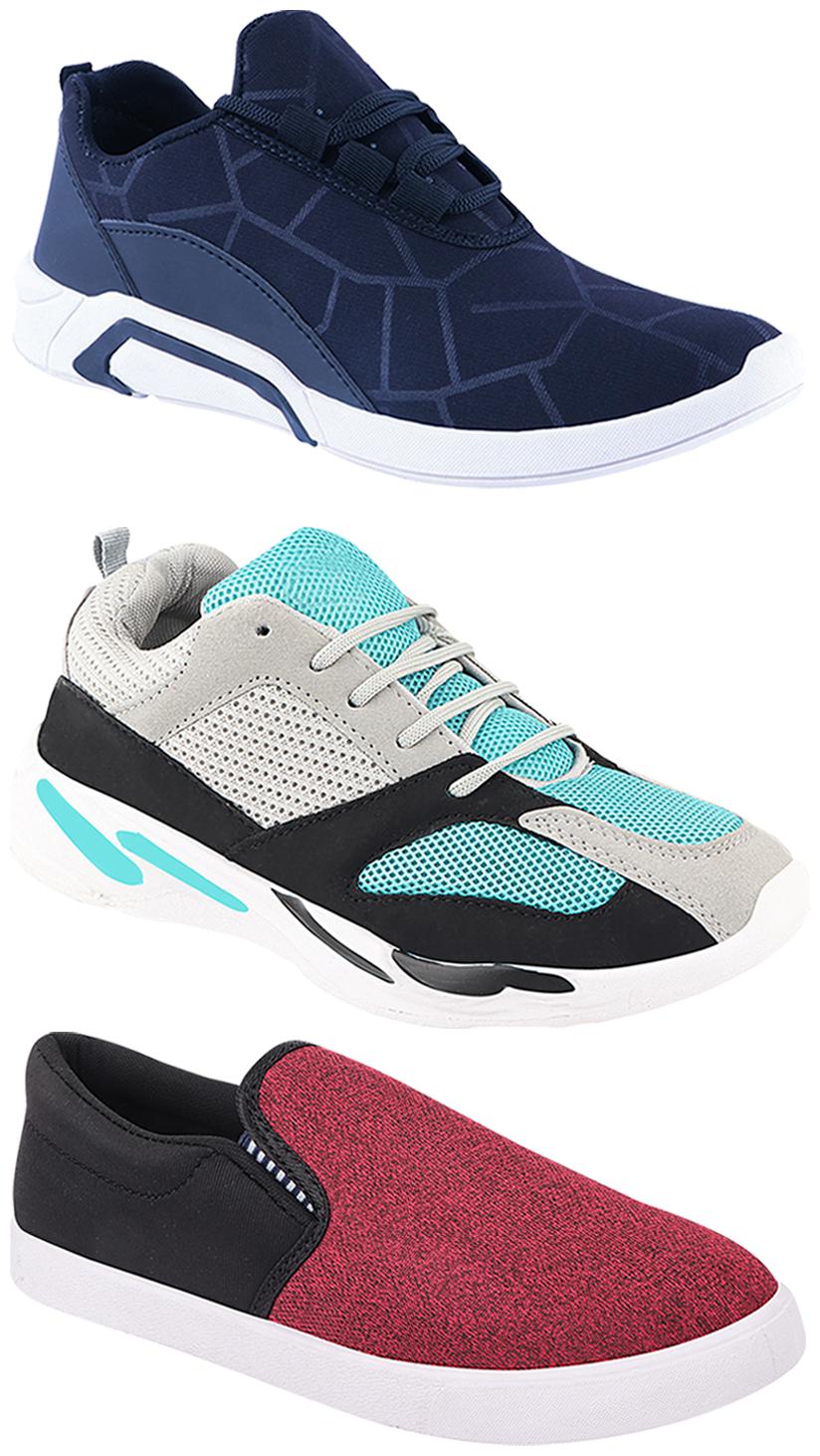 Birde Men Multi-Color Casual Shoes - CASUAL SPORTS SNEAKERS RUNNNING SHOES - BRD-300-BLU-310-BLK-332
Birde Men Multi-Color Casual Shoes - CASUAL SPORTS SNEAKERS RUNNNING SHOES - BRD-300-BLU-310-BLK-332