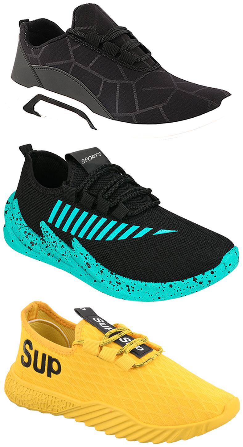 Birde Men Multi-Color Casual Shoes - CASUAL SPORTS SNEAKERS RUNNNING SHOES - BRD-300-BLK-324-SGRN-383
Birde Men Multi-Color Casual Shoes - CASUAL SPORTS SNEAKERS RUNNNING SHOES - BRD-300-BLK-324-SGRN-383