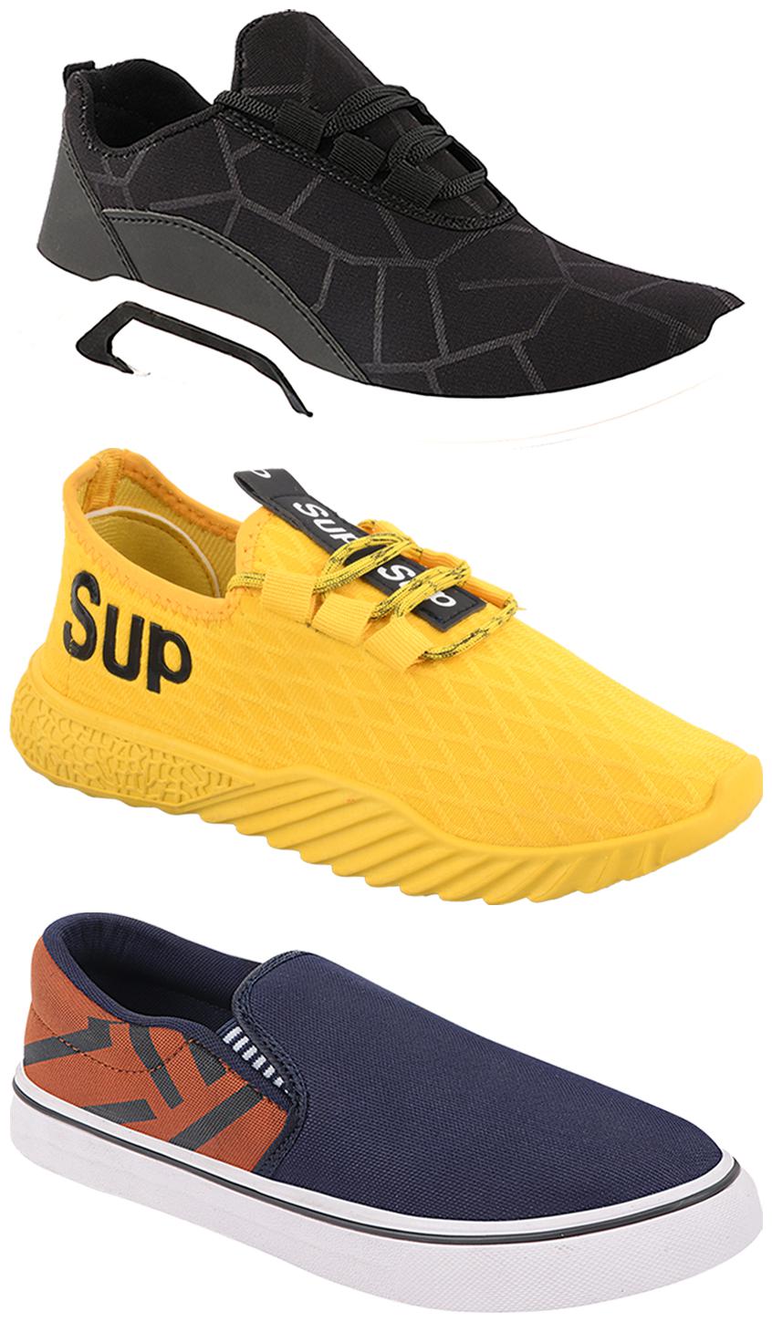 Birde Men Multi-Color Casual Shoes - CASUAL SPORTS SNEAKERS RUNNNING SHOES - BRD-300-BLK-308-TAN-383
Birde Men Multi-Color Casual Shoes - CASUAL SPORTS SNEAKERS RUNNNING SHOES - BRD-300-BLK-308-TAN-383