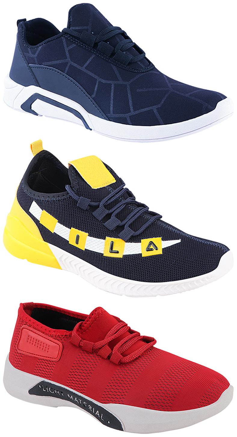 Birde Men Multi-Color Casual Shoes - CASUAL SPORTS SNEAKERS RUNNNING SHOES - BRD-300-BLU-301-RD-330
Birde Men Multi-Color Casual Shoes - CASUAL SPORTS SNEAKERS RUNNNING SHOES - BRD-300-BLU-301-RD-330