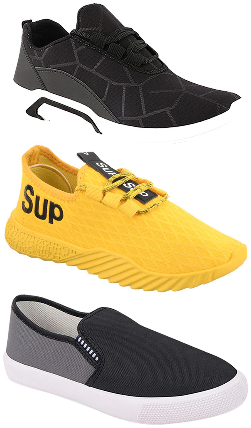 Birde Men Multi-Color Casual Shoes - CASUAL SPORTS SNEAKERS RUNNNING SHOES - BRD-300-BLK-309-GRY-383
Birde Men Multi-Color Casual Shoes - CASUAL SPORTS SNEAKERS RUNNNING SHOES - BRD-300-BLK-309-GRY-383
