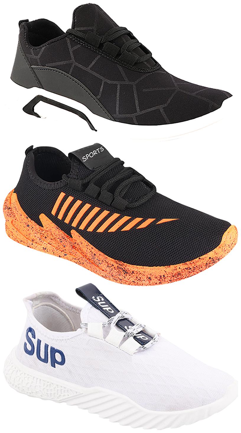 Birde Men Multi-Color Casual Shoes - CASUAL SPORTS SNEAKERS RUNNNING SHOES - BRD-300-BLK-324-ORNG-385
Birde Men Multi-Color Casual Shoes - CASUAL SPORTS SNEAKERS RUNNNING SHOES - BRD-300-BLK-324-ORNG-385