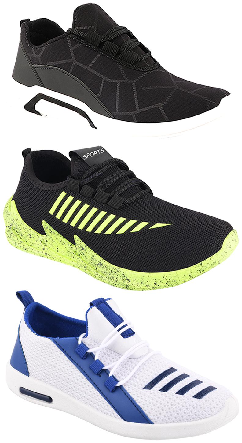 Birde Men Multi-Color Casual Shoes - CASUAL SPORTS SNEAKERS RUNNNING SHOES - BRD-300-BLK-324-PGRN-375
Birde Men Multi-Color Casual Shoes - CASUAL SPORTS SNEAKERS RUNNNING SHOES - BRD-300-BLK-324-PGRN-375