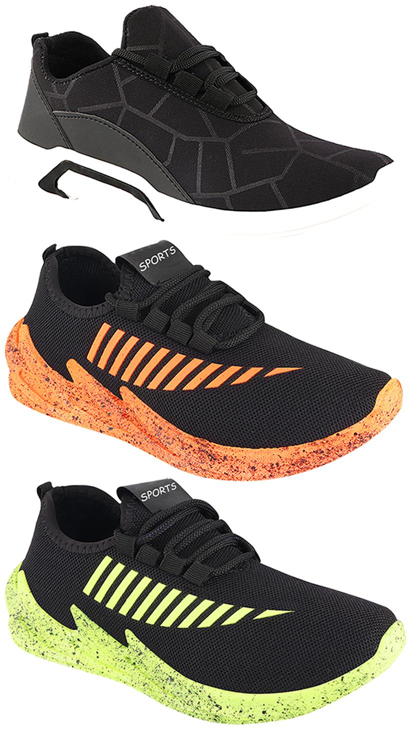 Birde Men Multi-Color Casual Shoes - CASUAL SPORTS SNEAKERS RUNNNING SHOES - BRD-300-BLK-324-ORNG-324-PGRN
Birde Men Multi-Color Casual Shoes - CASUAL SPORTS SNEAKERS RUNNNING SHOES - BRD-300-BLK-324-ORNG-324-PGRN
