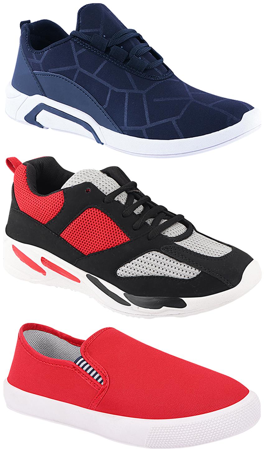 Birde Men Multi-Color Casual Shoes - CASUAL SPORTS SNEAKERS RUNNNING SHOES - BRD-300-BLU-309-RD-334
Birde Men Multi-Color Casual Shoes - CASUAL SPORTS SNEAKERS RUNNNING SHOES - BRD-300-BLU-309-RD-334