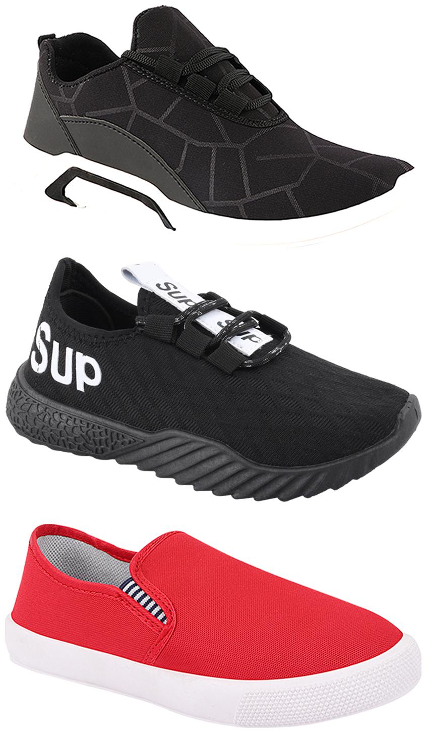 Birde Men Multi-Color Casual Shoes - CASUAL SPORTS SNEAKERS RUNNNING SHOES - BRD-300-BLK-309-RD-384
Birde Men Multi-Color Casual Shoes - CASUAL SPORTS SNEAKERS RUNNNING SHOES - BRD-300-BLK-309-RD-384