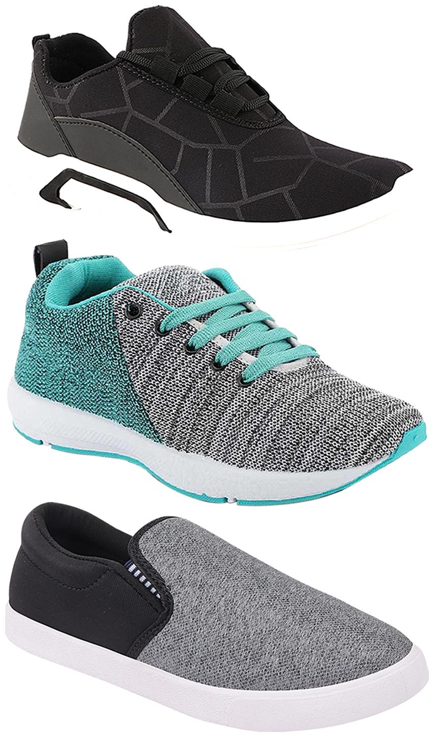 Birde Men Multi-Color Casual Shoes - CASUAL SPORTS SNEAKERS RUNNNING SHOES - BRD-300-BLK-310-SLVR-221
Birde Men Multi-Color Casual Shoes - CASUAL SPORTS SNEAKERS RUNNNING SHOES - BRD-300-BLK-310-SLVR-221