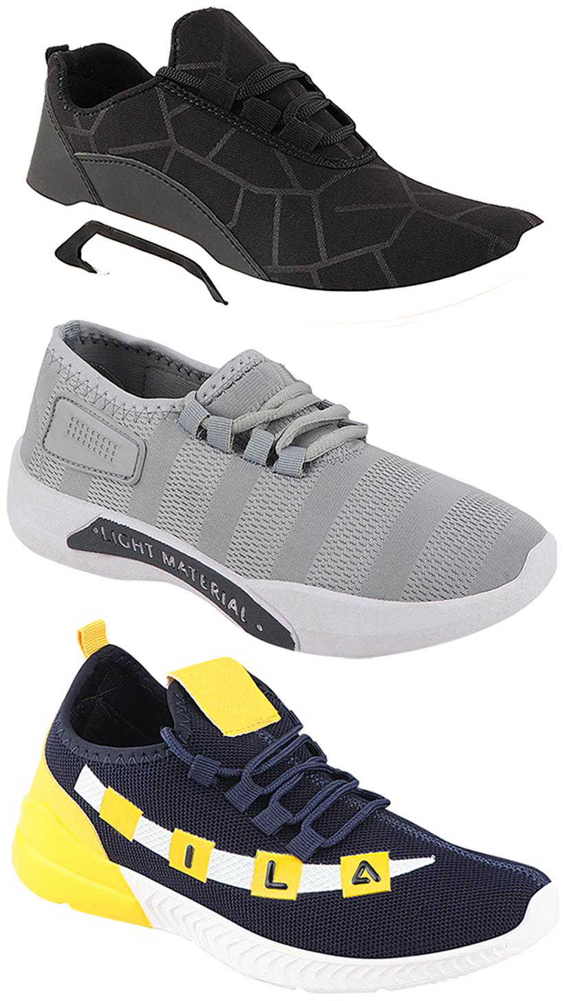 Birde Men Multi-Color Casual Shoes - CASUAL SPORTS SNEAKERS RUNNNING SHOES - BRD-300-BLK-301-GRY-330
Birde Men Multi-Color Casual Shoes - CASUAL SPORTS SNEAKERS RUNNNING SHOES - BRD-300-BLK-301-GRY-330