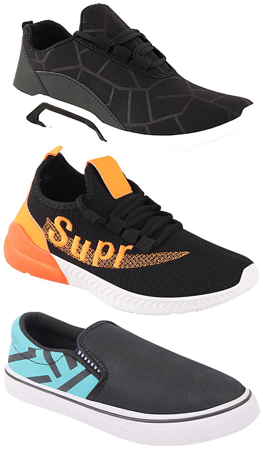 Birde Men Multi-Color Casual Shoes - CASUAL SPORTS SNEAKERS RUNNNING SHOES - BRD-300-BLK-308-SGRN-331
Birde Men Multi-Color Casual Shoes - CASUAL SPORTS SNEAKERS RUNNNING SHOES - BRD-300-BLK-308-SGRN-331