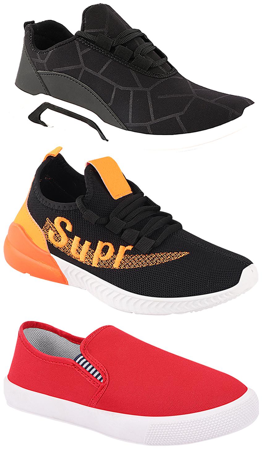 Birde Men Multi-Color Casual Shoes - CASUAL SPORTS SNEAKERS RUNNNING SHOES - BRD-300-BLK-309-RD-331
Birde Men Multi-Color Casual Shoes - CASUAL SPORTS SNEAKERS RUNNNING SHOES - BRD-300-BLK-309-RD-331