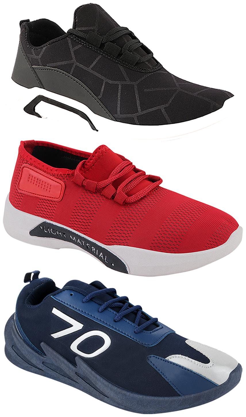 Birde Men Multi-Color Casual Shoes - CASUAL SPORTS SNEAKERS RUNNNING SHOES - BRD-300-BLK-301-RD-351
Birde Men Multi-Color Casual Shoes - CASUAL SPORTS SNEAKERS RUNNNING SHOES - BRD-300-BLK-301-RD-351